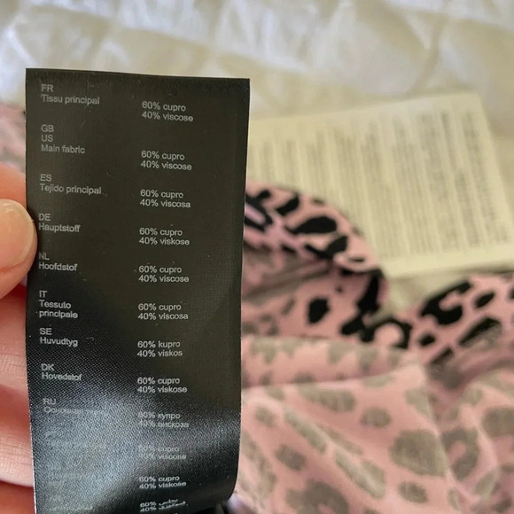 Maje pink leopard jipanta open slit midi skirt - Picture 13 of 15
